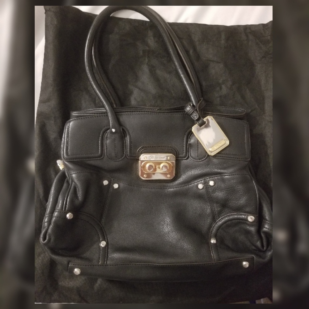 B MAKOWSKY LEATHER BAG - Picture 2 of 6